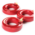 Kit The Ring Silikomart per dolce a ciambella con 2 stampi silicone Ø 85/50 h 18 mm e cutter