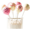 Da 12 a 22,8 cm set 50 bastoncini bianchi in carta per lollipops e cake pop Sticks easypop Silikomart