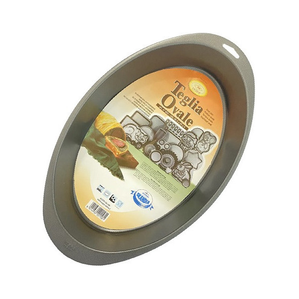 Teglia ovale Vespa in alluminio antiaderente 40,5 x 25 h 6 cm