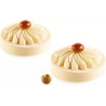 Saint Honoré 40 stampo in silicone bianco per 6 decori da 7,6 x h 1,5 cm da Silikomart Saint Honoré 40 stampo in silicone bianco per 6 decori da 7,6 x h 1,5 cm da Silikomart