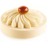 Saint Honoré 40 stampo in silicone bianco per 6 decori da 7,6 x h 1,5 cm da Silikomart Saint Honoré 40 stampo in silicone bianco per 6 decori da 7,6 x h 1,5 cm da Silikomart