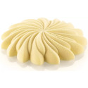 Saint Honoré 40 stampo in silicone bianco per 6 decori da 7,6 x h 1,5 cm da Silikomart