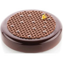 Alvéolé 9 Silikomart: tappeto in silicone da 14 cm per decorare torte a trama alveare
