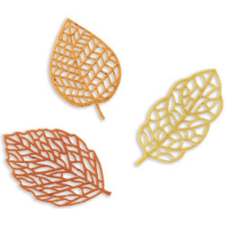 Garden Silikomart tappeto in silicone per decori foglie 40 x 8 cm