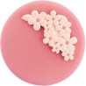 Flora 80 stampo decorativo in silicone bianco da Silikomart