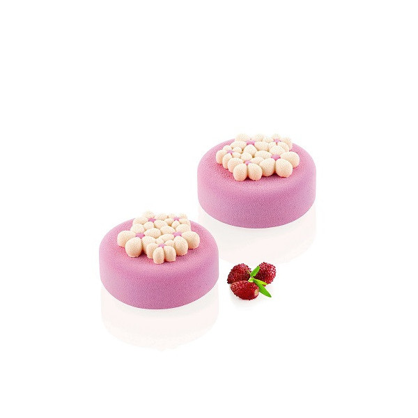 Flora 7 ml o fiori 7 ml stampo decorativo in silicone bianco da Silikomart