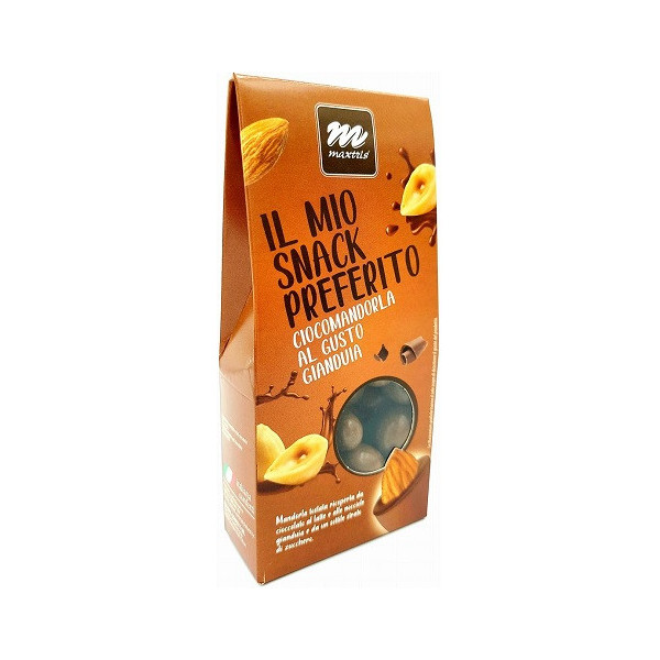 Sacchetto Maxtris Gianduia, confetti marroni in confezione da 150 g