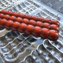 CH011 Bolla T: Stampo in Tritan per 4 Tavolette di Cioccolato con decoro a bolle da Silikomart