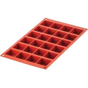 Stampo silicone 24 mini lingotti SF351 Silikomart da 18 ml da 38 x 30 mm h 15 mm