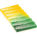 Onda T Silikomart: stampo Tritan 3 tavolette di cioccolato 150x70xh11 mm 90 g