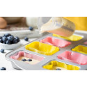 Teglia per mini plum-cake Decora: stampo acciaio antiaderente per 8 pluncake da 9,5x6,3xh3,6 cm