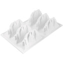 Tre cime 120 ml Silikomart: stampo silicone cime dolomitiche 120x45 h 65 mm