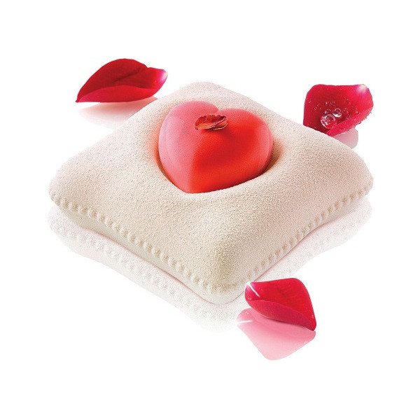 Ti Voglio Bene 270 Silikomart kit 7 stampi silicone cuscino e 1 stampo silicone 15 piccoli cuori