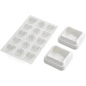 Ti Voglio Bene 270 Silikomart kit 7 stampi silicone cuscino e 1 stampo silicone 15 piccoli cuori