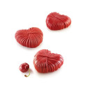 Lovely 110 Kit Silikomart (82×77×H31mm) – Stampo in Silicone con Cutter per Monoporzioni Cuori Intrecciati