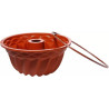 Stampo tortiera Gugelhupf Kouglof o kuguluf, o stampo torta budino ø22xh11 cm in silicone da Silikomart