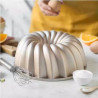 Carol Decora: stampo in alluminio pressofuso per ciambella di ø24xh9 cm