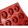 Mini Savarin Silikomart stampo silicone 18 mini savarin da 4,1 x h 1,2 cm