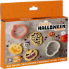 Halloween Monsters Decora o mostri di halloween set 2 tagliapasta e 4 stencil
