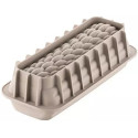Buche Quenelle Silikomart stampo silicone tronchetto quenelle 24,5x9,5 x h 7,7 cm