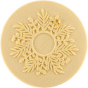 Ghirlanda Decor Silikomart; stampo silicone bianco o tappeto decorativo da 145 x h 2 mm