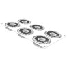 Kaleido 75 Silikomart in silicone per ciambelle monoporzioni di diametro 7,5 cm da Silikomart