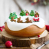 Ciambella Decora, stampo acciaio antiaderente, di diametro da 20 a 28 cm ed h7,5 cm