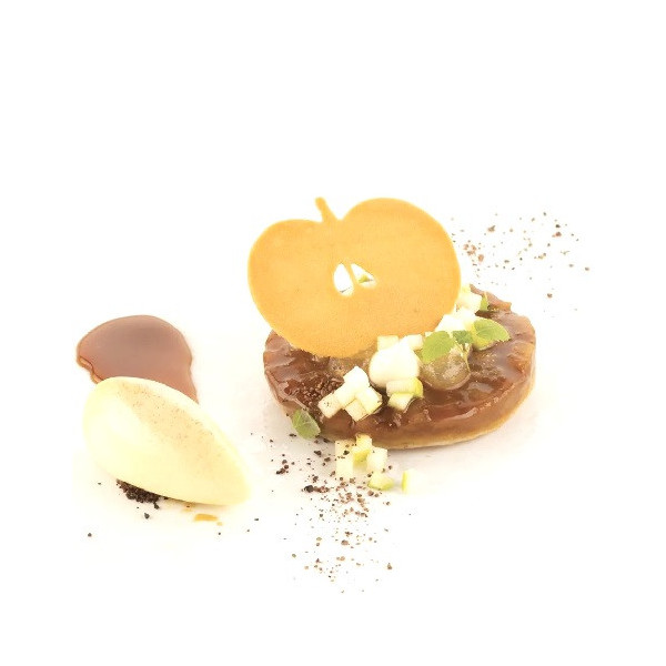 Mela e Pera Silikomart stampo silicone giallo 12 decori mela e 12 decori pera