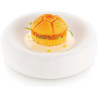 Stampo Michetta 92 pe 4 panini rosette soffiate in Silicone Giallo da Silikomart, linea Naturae Stampo Michetta 92 pe 4 panini rosette soffiate in Silicone Giallo da Silikomart, linea Naturae