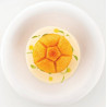 Stampo Michetta 92 pe 4 panini rosette soffiate in Silicone Giallo da Silikomart, linea Naturae Stampo Michetta 92 pe 4 panini rosette soffiate in Silicone Giallo da Silikomart, linea Naturae