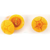 Stampo Michetta 92 pe 4 panini rosette soffiate in Silicone Giallo da Silikomart, linea Naturae Stampo Michetta 92 pe 4 panini rosette soffiate in Silicone Giallo da Silikomart, linea Naturae