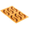 Peperoncino 13 Silikomart stampo silicone giallo 12 preparazioni peperoncino, linea Naturae