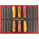 Tappeto in Silicone Air Mat Double Eclair 583 x 384 mm da Silikomart