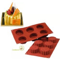 Stampo Margherita SF056 da Silikomart diametro di 7 cm ed altezza 2,8 cm