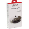 Kit Ying Yang 2500 ml di Silikomart è set 2 stampi in silicone bianco linea Top White da 230x195 h50 mm