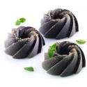 Stampo in silicone mini swirl o piccolo turbinio, 15 cavita da 4,7 cm