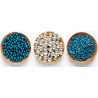Set Decor Mix argento e azzurro Decora: 3 decorazioni di perle, maxi perle e bastoncini da 85 g per decorazione di dolci