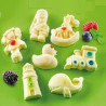 Fancy Toys Silikomart stampo silicone 15 giocattoli fantastici Fancy Toys Silikomart stampo silicone 15 giocattoli fantastici