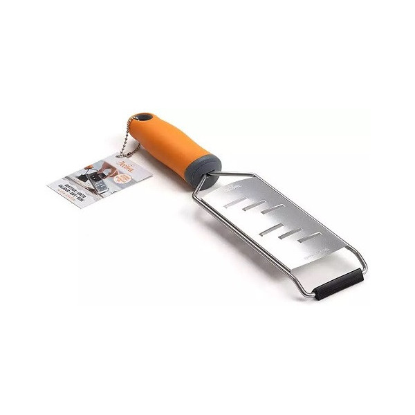 Ampia Grattugia da 6,5 cm a lama larga in acciaio lunga 39 cm da Decora