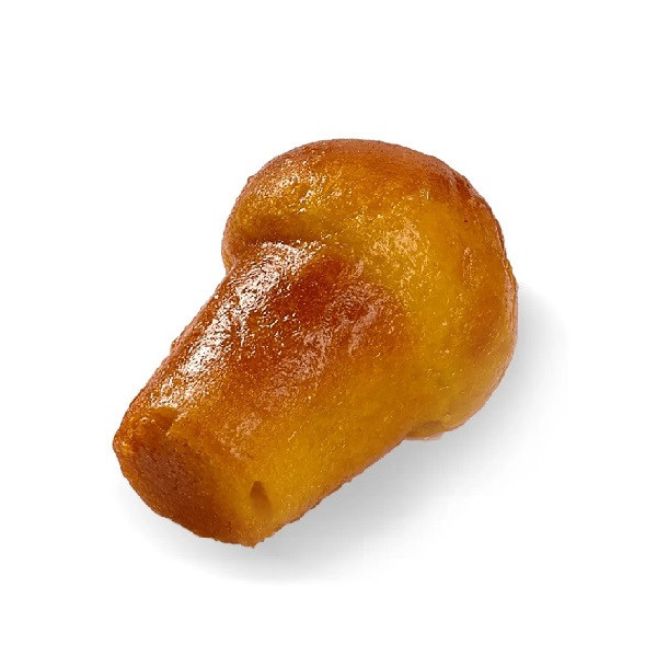 Stampo babà piccoli diametro 35 mm in silicone color terracotta SF019 da Silikomart