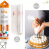 Sac a poche monouso 40 cm Decora: 24 sacchi decoratori usa e getta in plastica trasparente