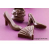Stampo fashion SCG14 in silicone: forme fashion, ventaglio, scarpetta e borsetta, da Silikomart
