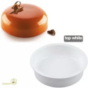 Universo 600 Silikomart stampo silicone per semifreddi tondi di ø14 cm e 600 ml