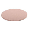 Vassoio sottotorta tondo rosa gold o disco rosa antico per torta da 25 cm alto 1,2 cm da Decora