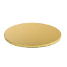 Vassoio sotto-torta forma tonda color dorato di diametro 36 cm da Decora