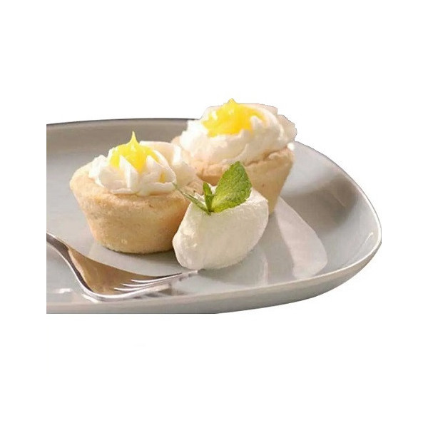 Stampo 8 tartellette diametro 6 cm altezza 1,7 cm in silicone SF015 da Silikomart