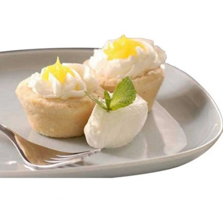 Stampo 8 tartellette diametro 6 cm altezza 1,7 cm in silicone SF015 da Silikomart