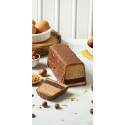 Stampo slim cake Decora metallo antiaderente rose gold line 21x8 h 5,8 cm