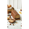 Stampo slim cake Decora metallo antiaderente rose gold line 21x8 h 5,8 cm