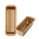Stampo slim cake Decora metallo antiaderente rose gold line 21x8 h 5,8 cm